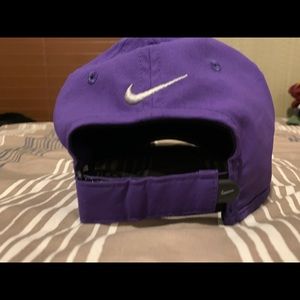 Purple Nike Vapor Gold Cap